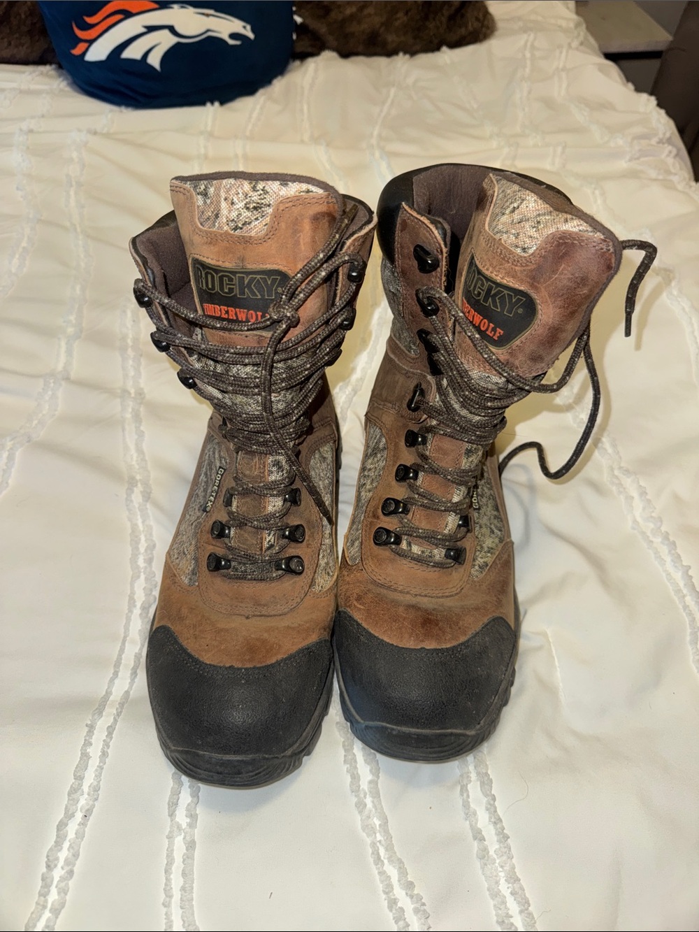 Rocky Brown and Black Timberwolf Hunting Boots